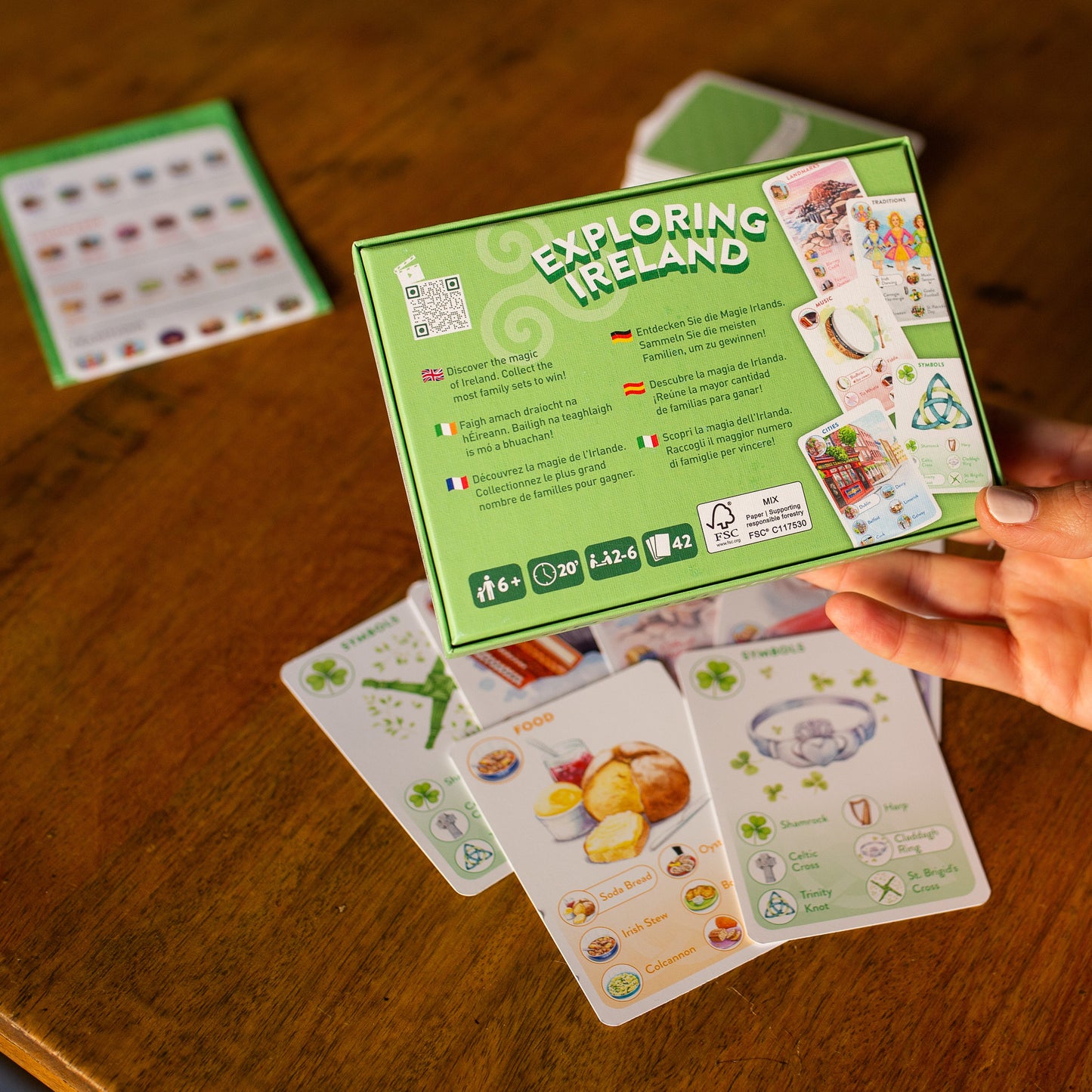 Happy Families - Exploring Ireland card game