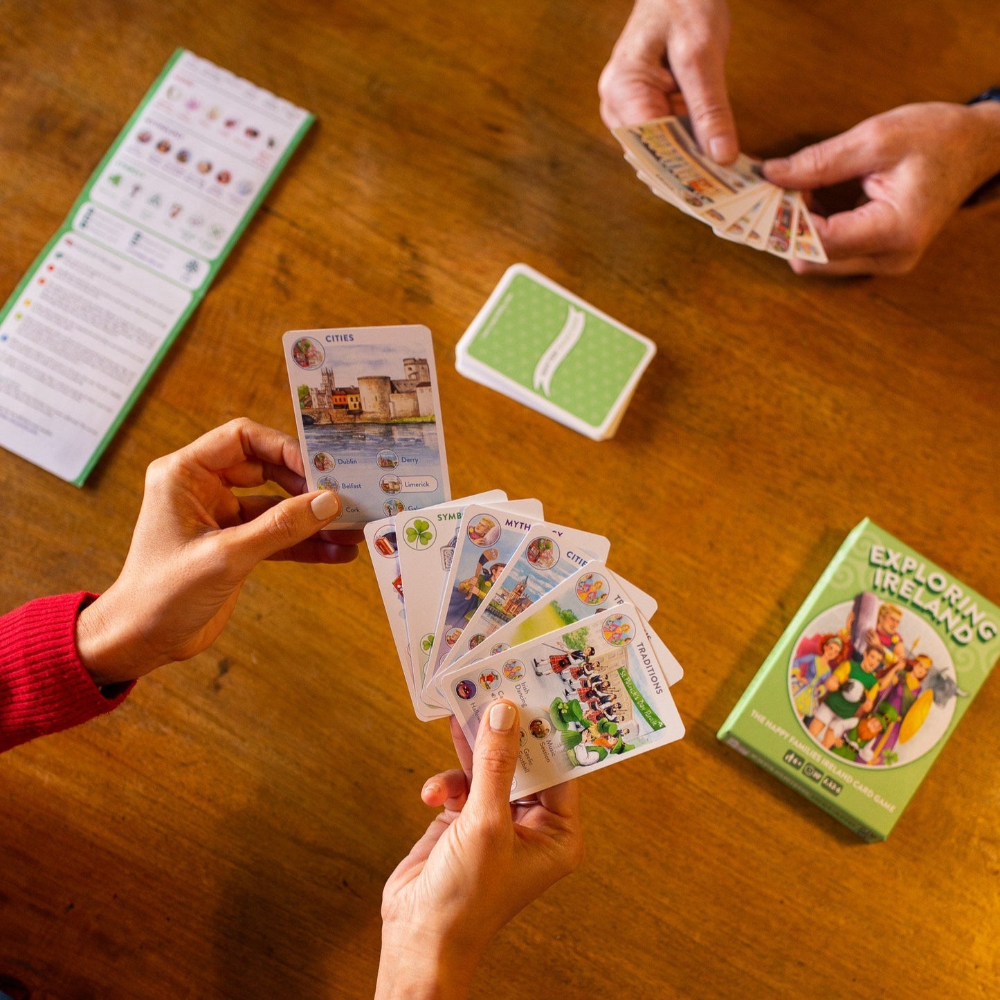 Happy Families - Exploring Ireland card game
