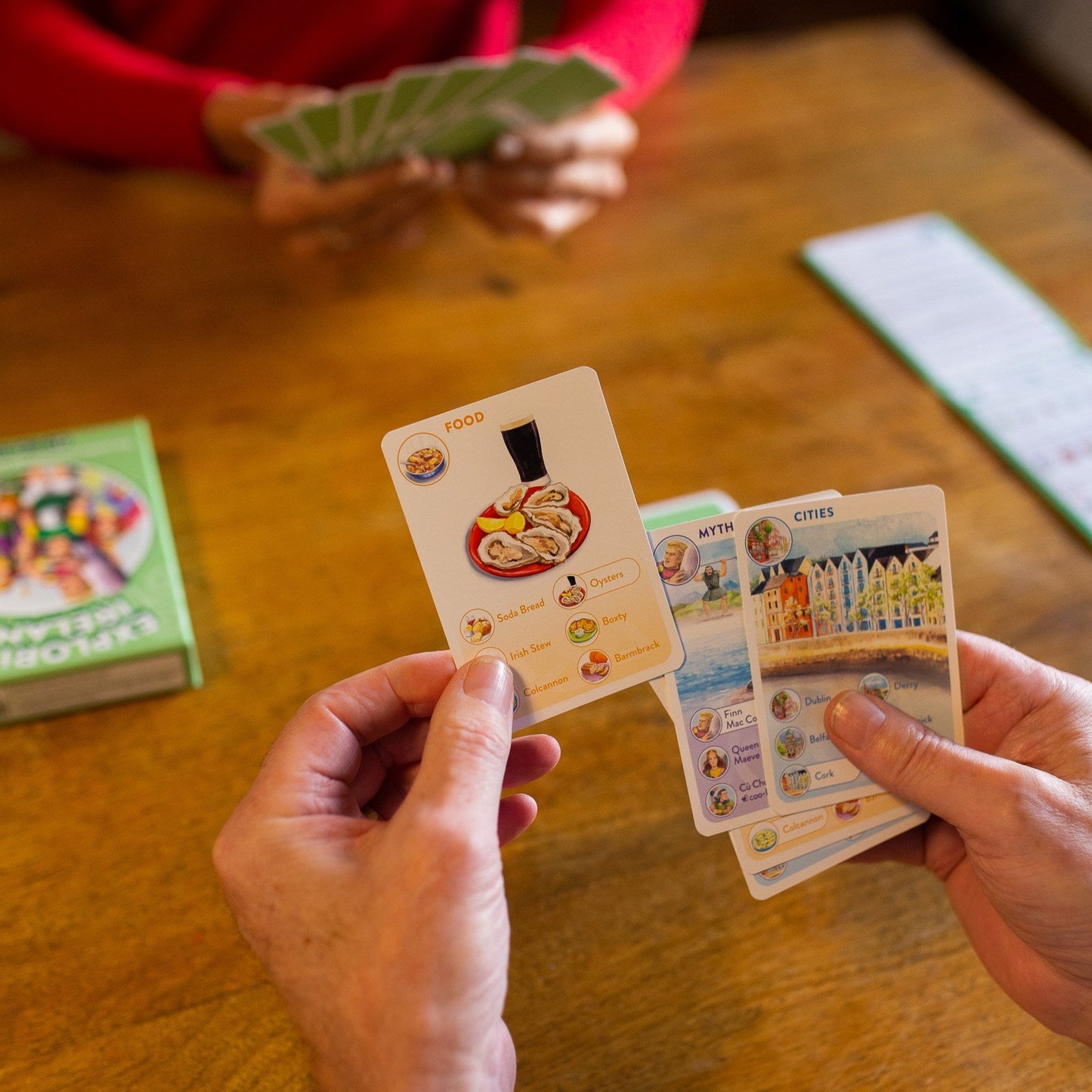 Happy Families - Exploring Ireland card game