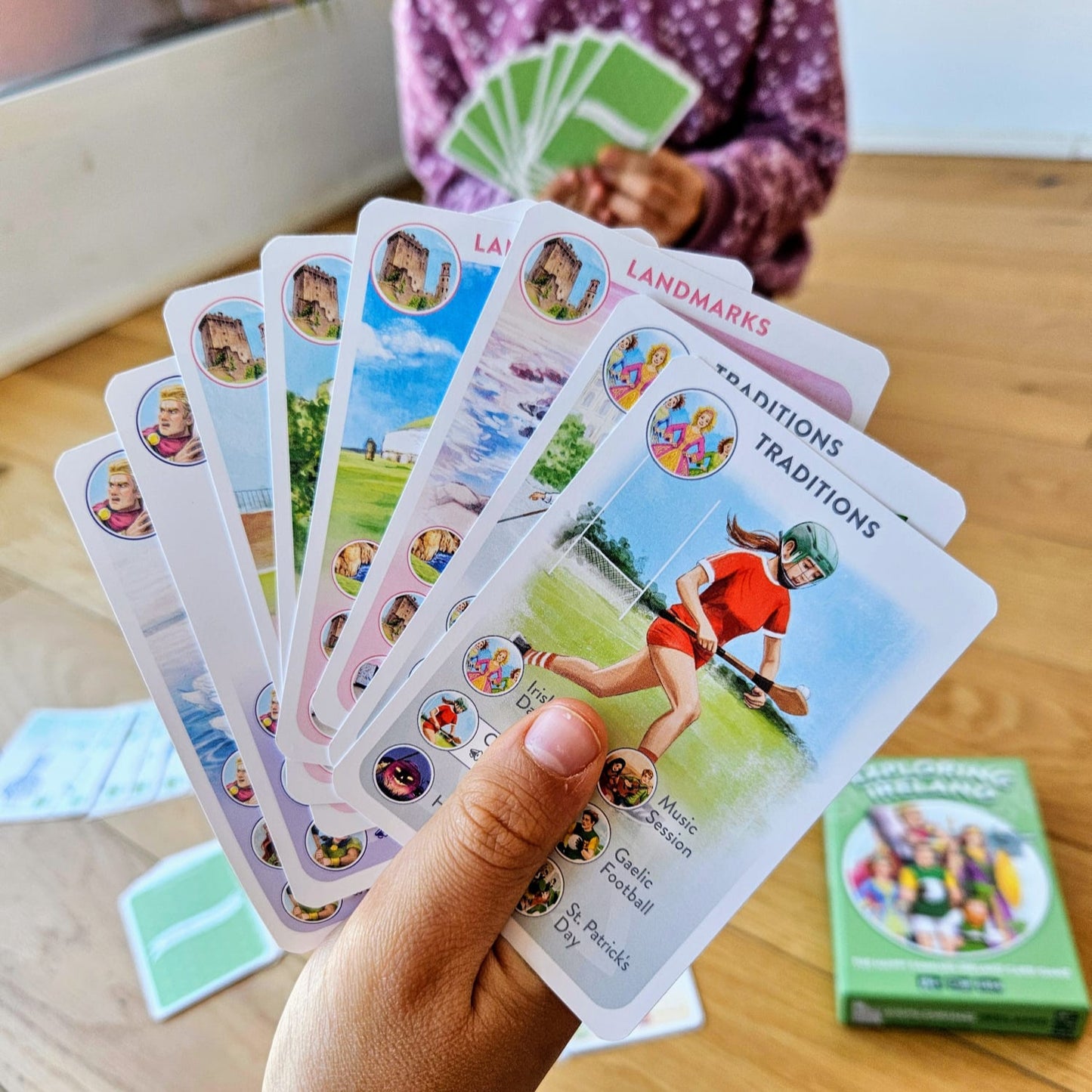 Happy Families - Exploring Ireland card game
