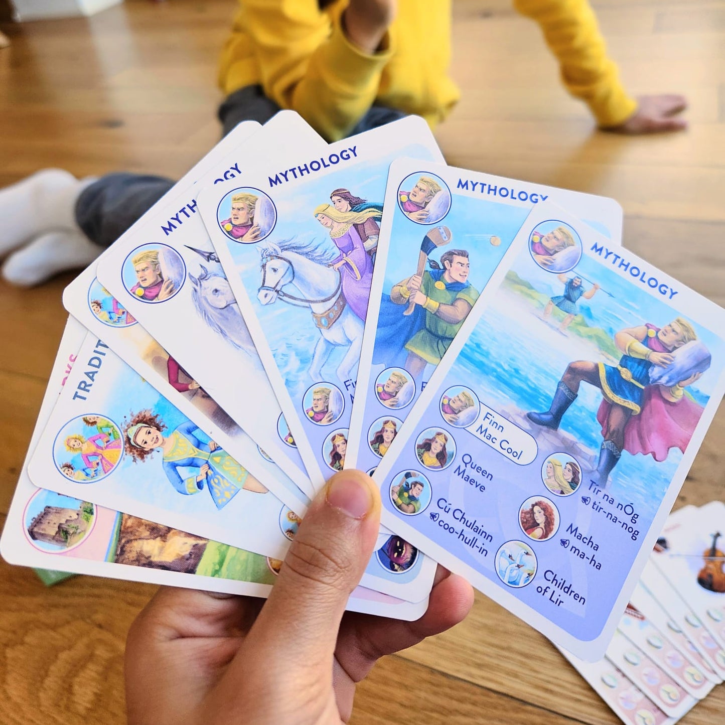 Happy Families - Exploring Ireland card game