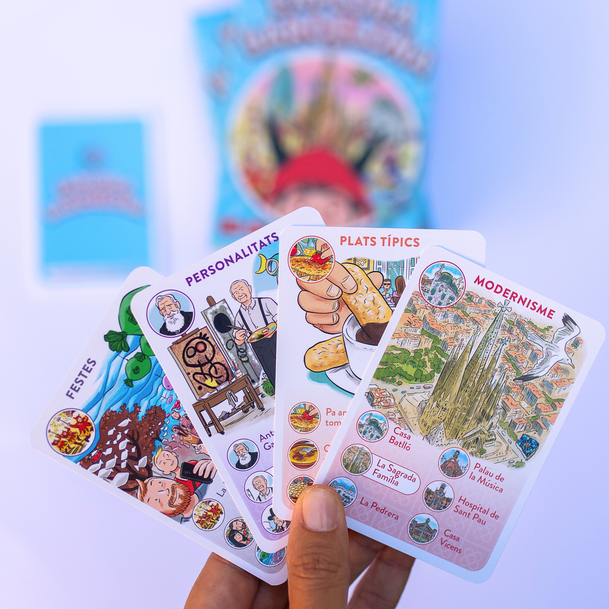 Explora Barcelona - Happy Families Card Game