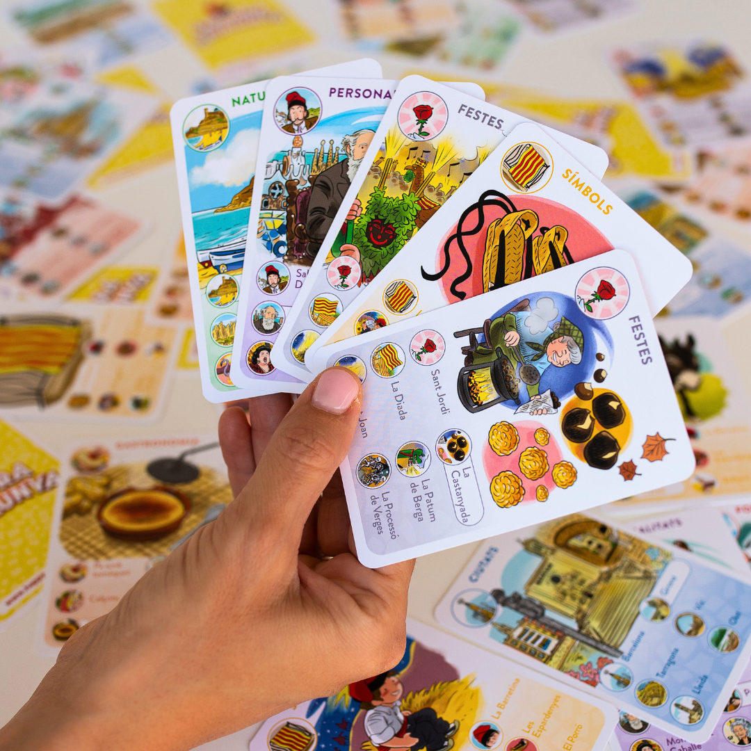 Explora Catalunya card game