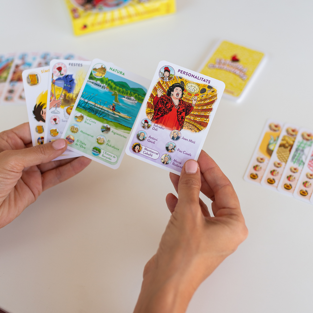 Explora Catalunya card game