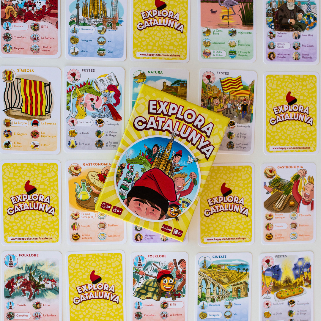 Explora Catalunya card game