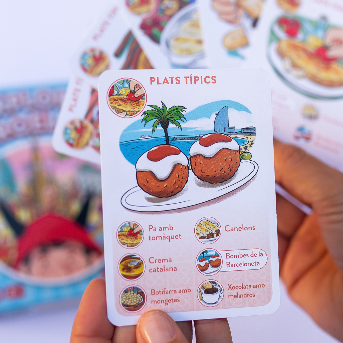 Explora Barcelona - Happy Families Card Game