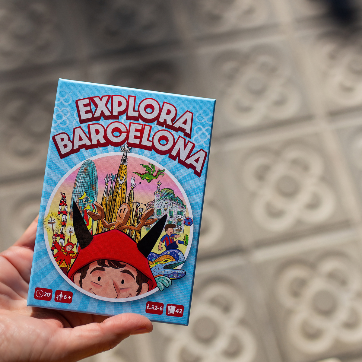 Explora Barcelona - Happy Families Card Game