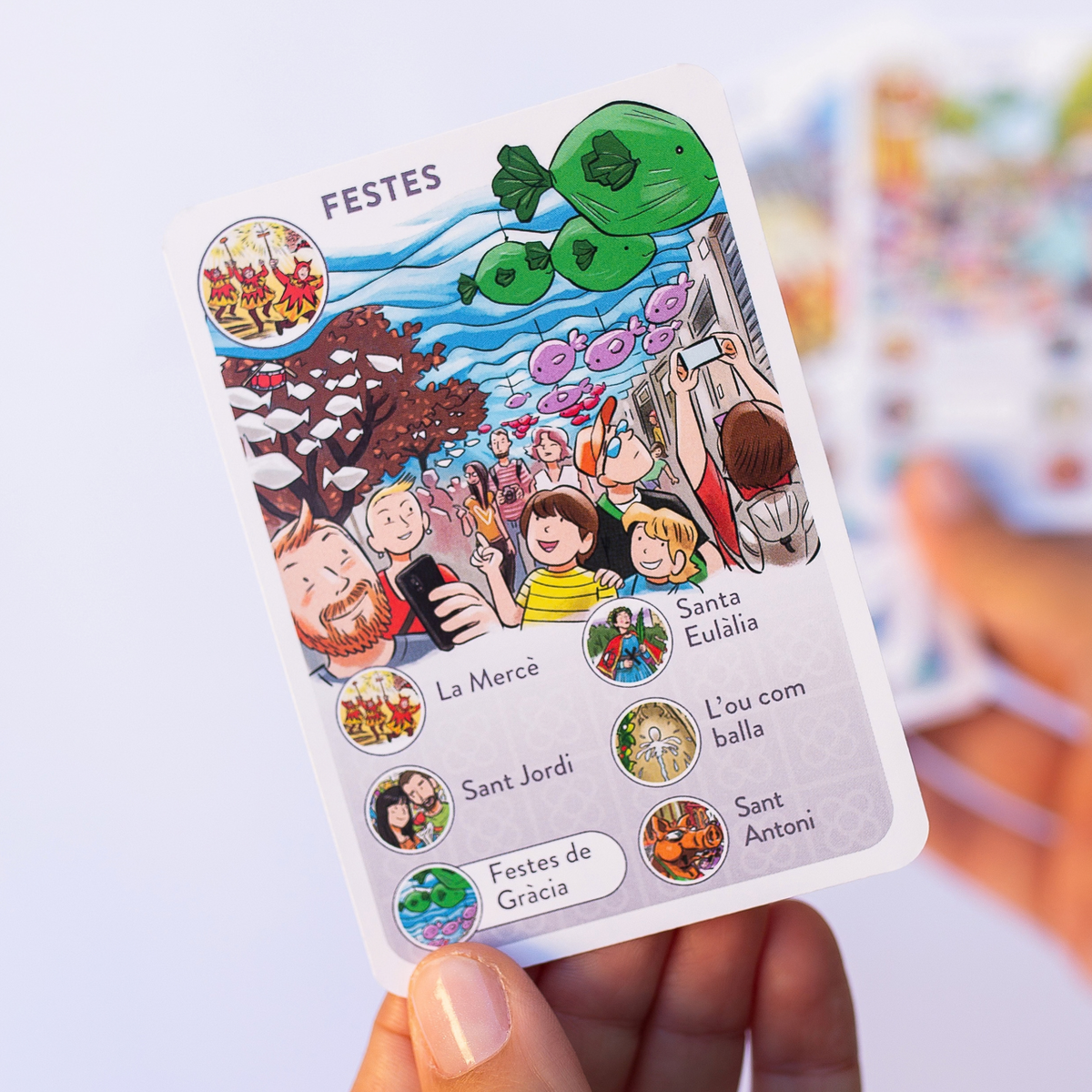 Explora Barcelona - Happy Families Card Game