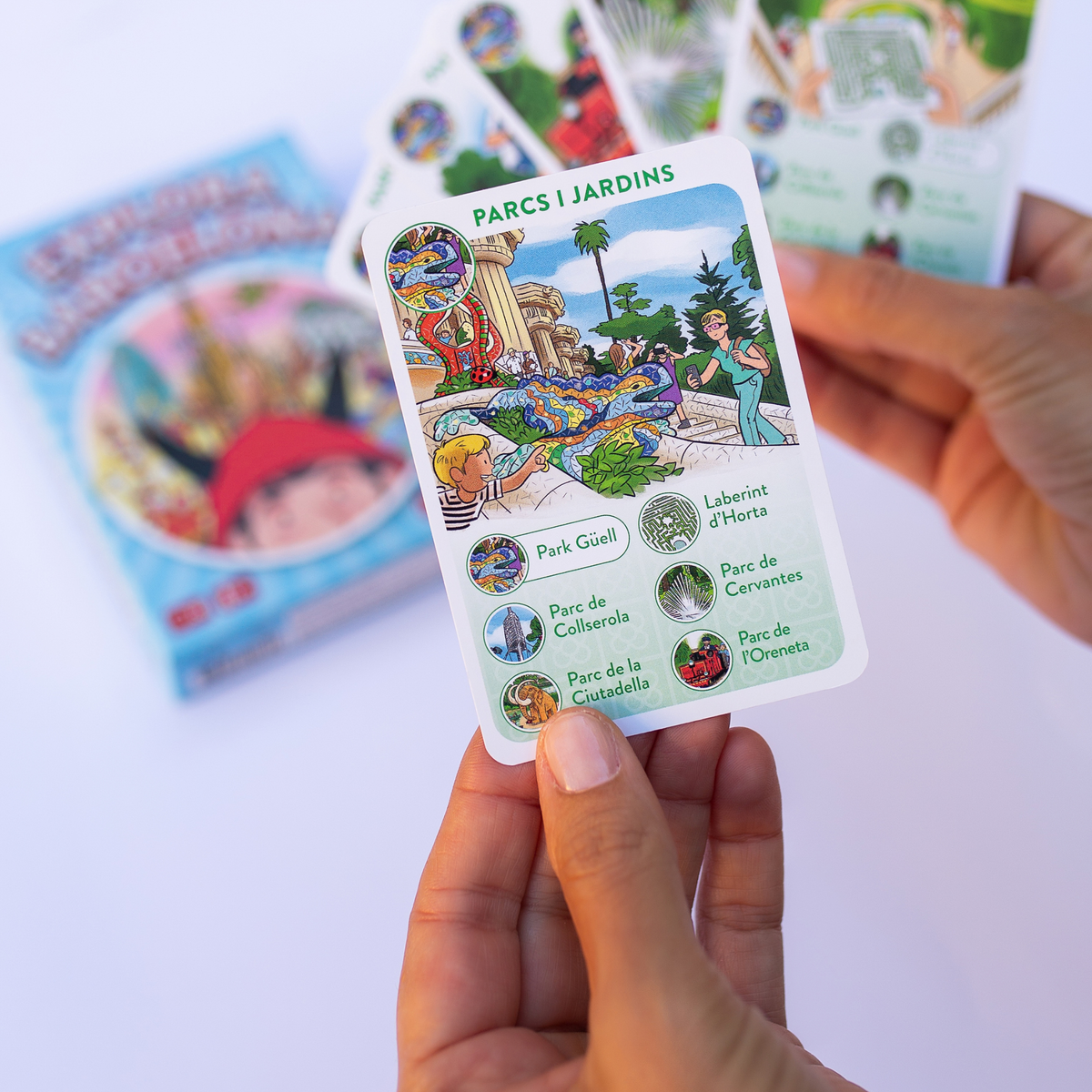 Explora Barcelona - Happy Families Card Game