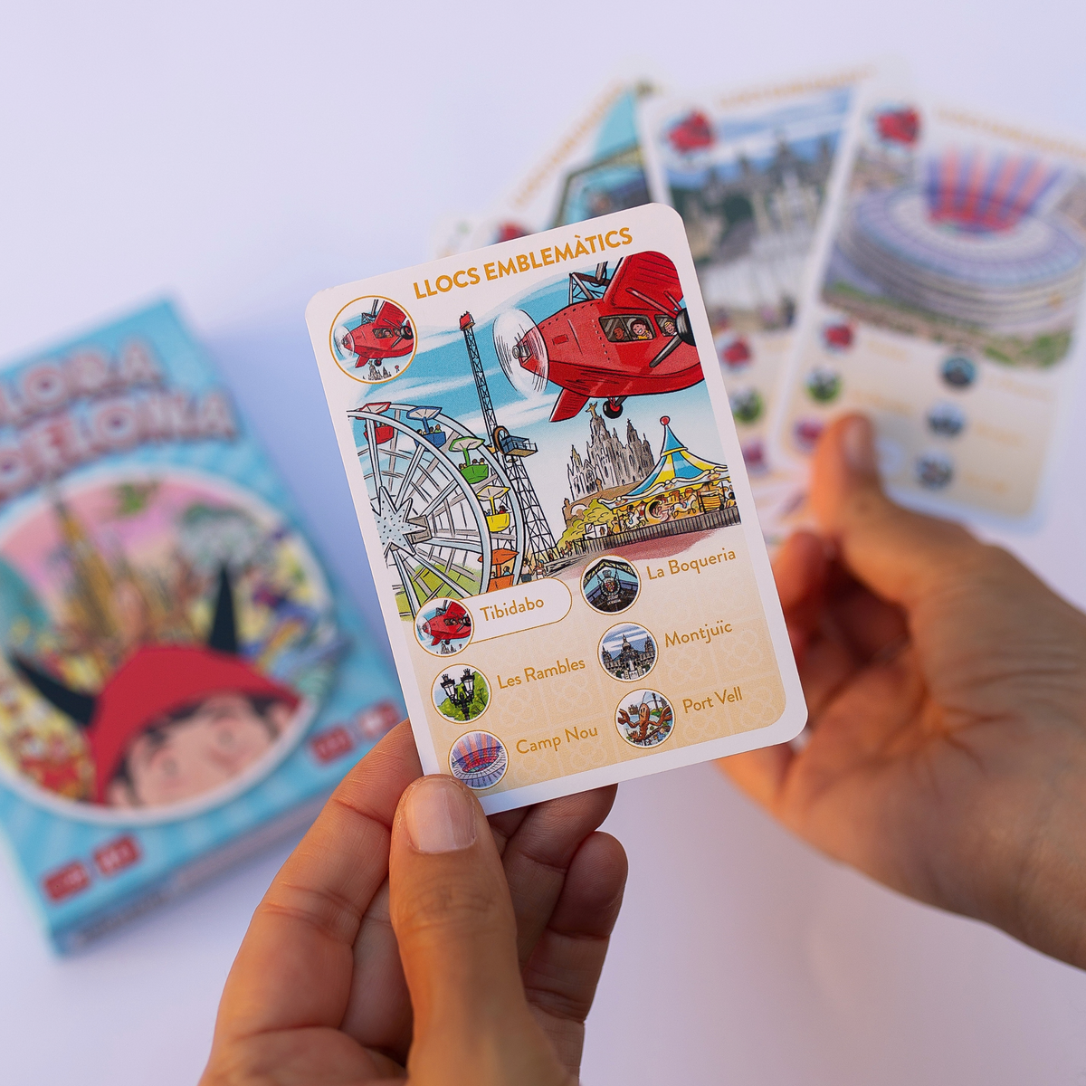 Explora Barcelona - Happy Families Card Game