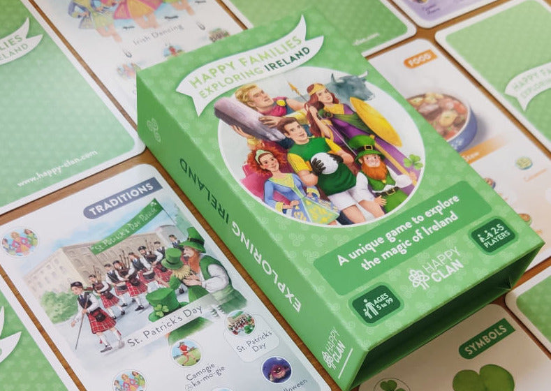 Happy Families - Exploring Ireland card game